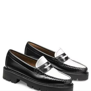 G.H. Bass Lug Sole Penny Loafer: size 5 womens